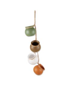 NEUTRAL GARDEN DANGLING MINI POTS